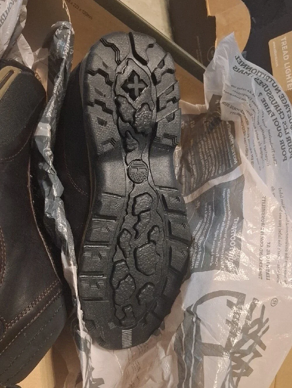 Timberland Back Road Leather Hiking Boots New Junior 6 / Womens 7.5
